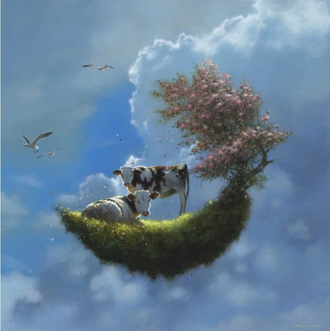 'Under the Hawthorn Tree' © - SOLD