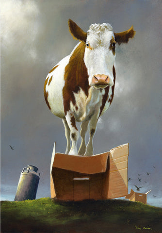 'Cow on the Box' ©